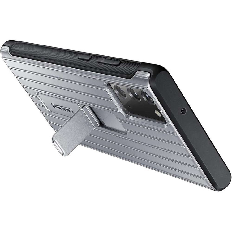 Etui Samsung Protective Standing Cover Srebrny do Galaxy Note 20 (EF-RN980CSEGEU)