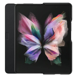 Etui Samsung Leather Flip Cover Czarny do Galaxy Z Fold3 5G (EF-FF926LBEGWW)