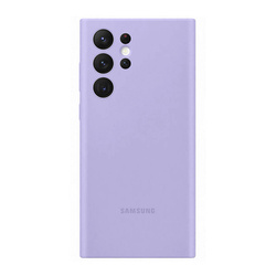 Etui Samsung Silicone Cover Fioletowy do Galaxy S22 Ultra (EF-PS908TVEGWW)