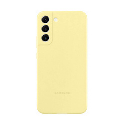 Etui Samsung Silicone Cover Żółty do Galaxy S22+ (EF-PS906TYEGWW)