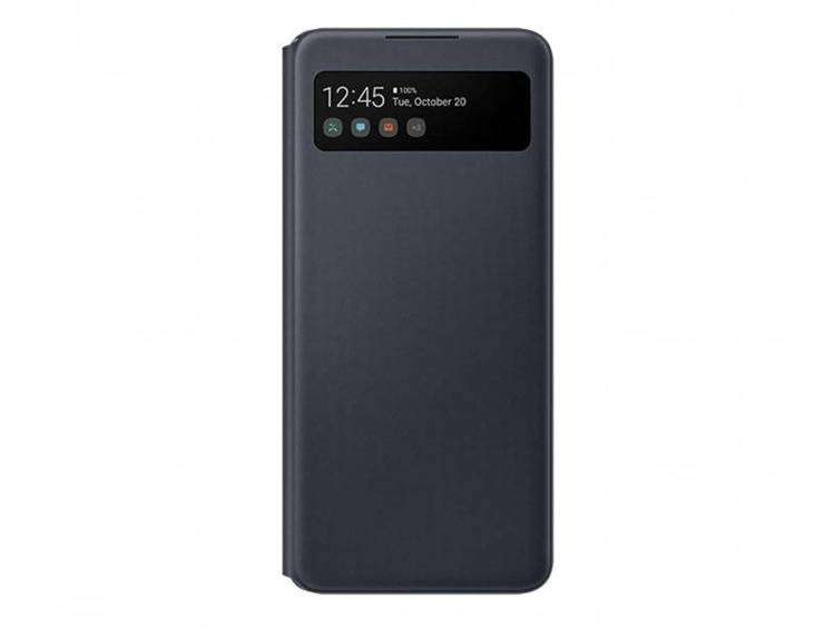 Etui Samsung S View Wallet Cover Czarne do Galaxy A42 (EF-EA426PBEGEE)