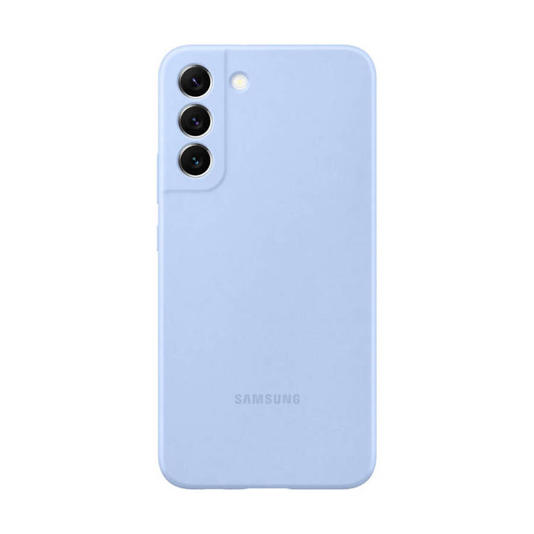 Etui Samsung Silicone Cover Niebieski do Galaxy S22 (EF-PS901TLEGWW)