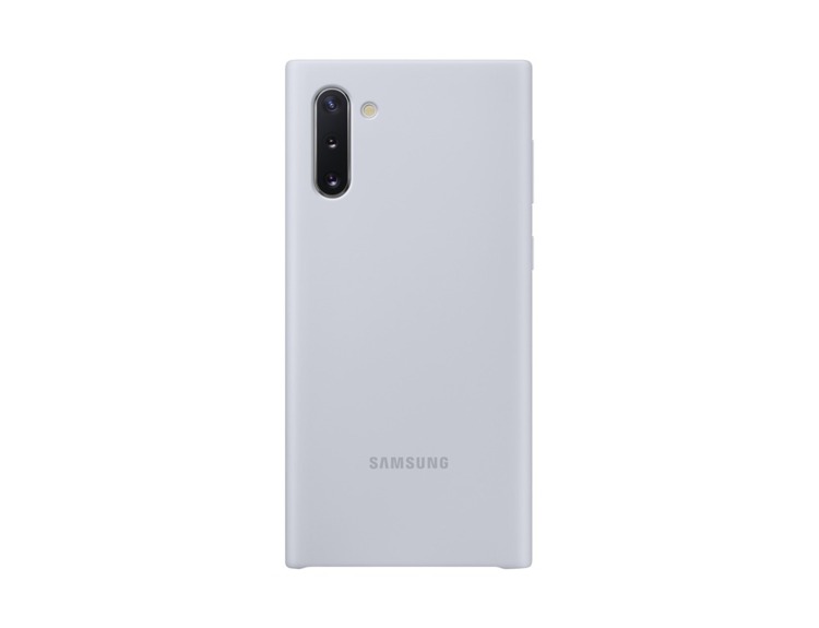 Etui Samsung Silicone Cover Szary do Galaxy Note 10 (EF-PN970TSEGWW)