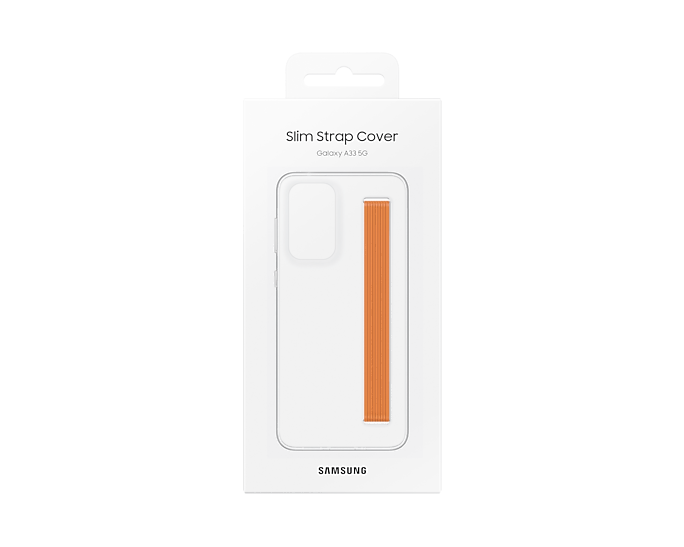 Etui Samsung Slim Strap Cover Transparent do Galaxy A33 5G (EF-XA336CTEGWW)
