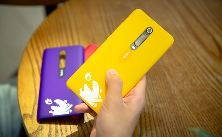 Etui oryginalne Xiaomi Monster Hard Case Purple do Xiaomi Mi 9T fioletowe
