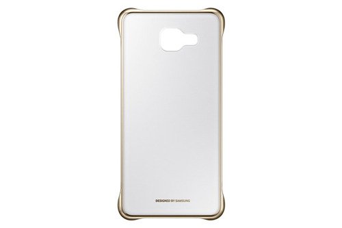 Samsung Etui Clear Cover Złote do Galaxy A5 (2016) EF-QA510CFEGWW