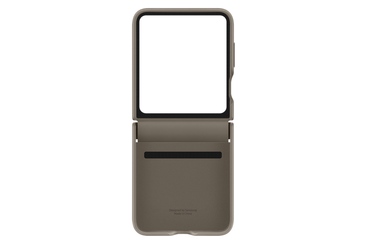 Samsung Etui Flap Eco-Leather Brązowy do Galaxy Z Flip5 (EF-VF731PAEGWW)
